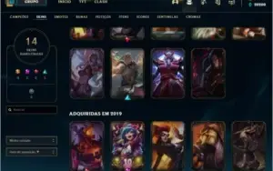 Conta de LoL