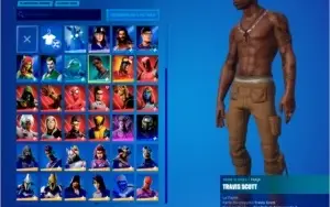 A CONTA MAIS RARA DE FORTNITE NESTE SITE