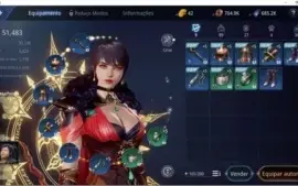conta mir4 lvl 48 51,4k de poder servidor 63