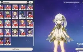 Conta Genshin Impact AR55 - Vários Personagens e Armas t5
