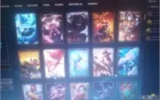 Conta de LoL +200 Skins + 30 campeões +20 páginas de runa +
