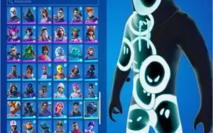 conta de fortnite glow wonder minty