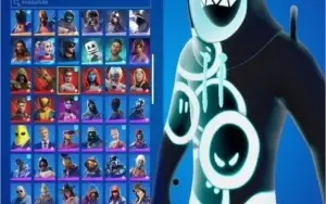 conta de fortnite glow wonder minty