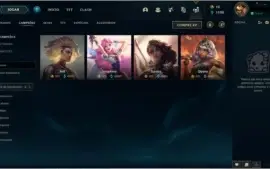 CONTA LOL-KAISA KDA EDIÇÃO PRESTÍGIO (MÍTICA) E RAMMUS REI