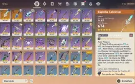 GENSHIN IMPACT - AR55, 5 T5⭐+ ArmaT5 (Limitados)