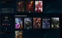 Conta LOL desde 2013 (9anos) 135champs+50Skins+(Aceita Ofe.)