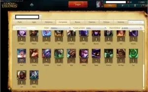 Conta League of Legends PLATINA 5 BORDA GOLD MMR ALTO