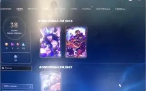 conta legue of legendes