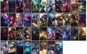 Conta prata 2 com 145 Champs e 165 Skins + 1 Prestigio