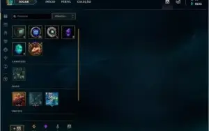 Conta lol gold 4 6 Skins + Emotes