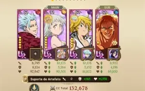 CONTA SEVEN DEADLY SINS: GRAND CROSS 7DS GLOBAL