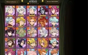 CONTA SEVEN DEADLY SINS: GRAND CROSS 7DS GLOBAL