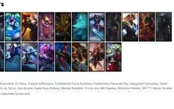 Conta Unranked com 55 Champs e 20 Skins