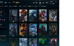 Conta League Of Legends, Ouro, Lvl 467 Com Várias Skins