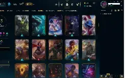 Conta League Of Legends, Ouro, Lvl 467 Com Várias Skins