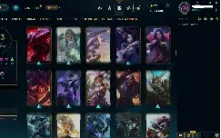 Conta League Of Legends, Ouro, Lvl 467 Com Várias Skins