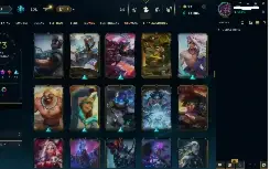Conta League Of Legends, Ouro, Lvl 467 Com Várias Skins