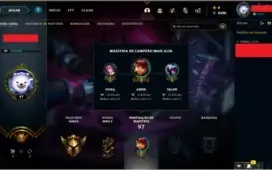 {LoLBR} Conta FULL ACESSO (E-MAIL,SENHA) {GOLD2} (UP NA MÃO)