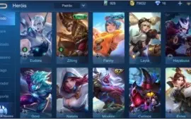 CONTA LENDA COM 75K DE OURO+33 HEROIS+19 SKINS