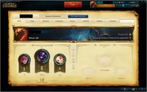 Conta League, 88champs, 10skins, 5pg runas