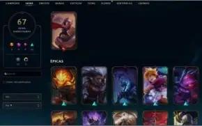 Conta Riot (LOL e Valorant) + de 1k em skins, Rank Imortal 3