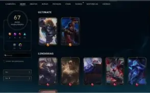 Conta Riot (LOL e Valorant) + de 1k em skins, Rank Imortal 3