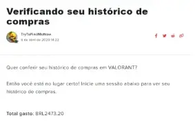 Conta Valorant Gasto Mais de 2k com Várias Skins e Facas