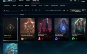 conta lol level 30 unranked