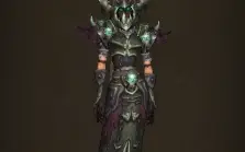 Set transmog wow - armadura de tecido para Warlock- set N4