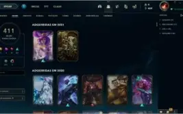 Conta lol dez/2012 sem ban, 411 skins e todos os campeões