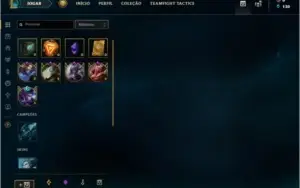 CONTA LEAGUE OF LEGENDS
