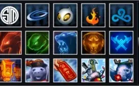 Conta de LoL com mais de 100 skins