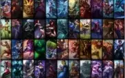 Conta de LoL com mais de 100 skins