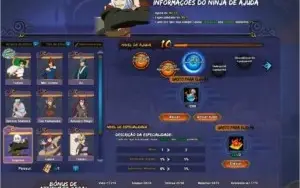 Conta Naruto Online s63 Brasil