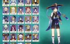 AR49 Scaramouche C1+arma+Faruzan C6+arma ayaka+garantido