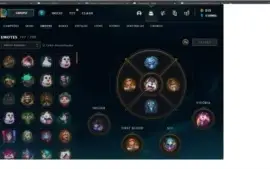CONTA LEAGUE OF LEGENDS LEVEL 446  403 SKINS 390 ICONES