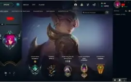 conta plat 2 com 28 skins e 77 icones