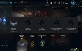 PROMOÇÃO Conta Prata 1 Smurf 57% Winrate 16K+ Essência Azul!