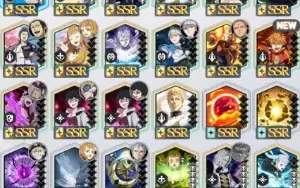 conta de black clover mobile mereolleona S5 black asta S5