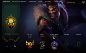 Conta league of legends