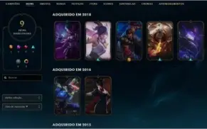Conta league of legends