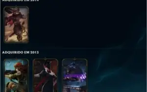 Conta de League of Legends