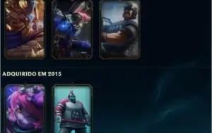 Conta de League of Legends