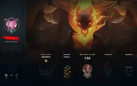 Conta Unranked 18 Skins (Ouro S12)