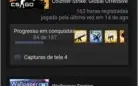 Conta Stream com csgo prime e wallpaper engine