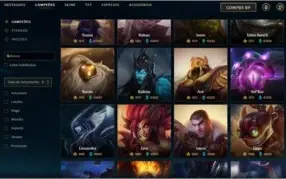 Conta Lol 134 campeões + 125 skin Gold 2