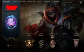 Conta Lol 134 campeões + 125 skin Gold 2