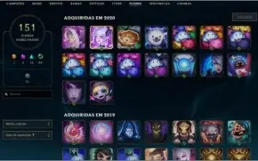 Conta Lol 134 campeões + 125 skin Gold 2