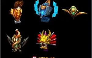CONTA LoL OURO V, 87 SKINS
