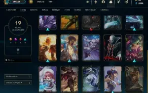 Conta lv110, sem elo, pronta pra ranked + skins hypadas.